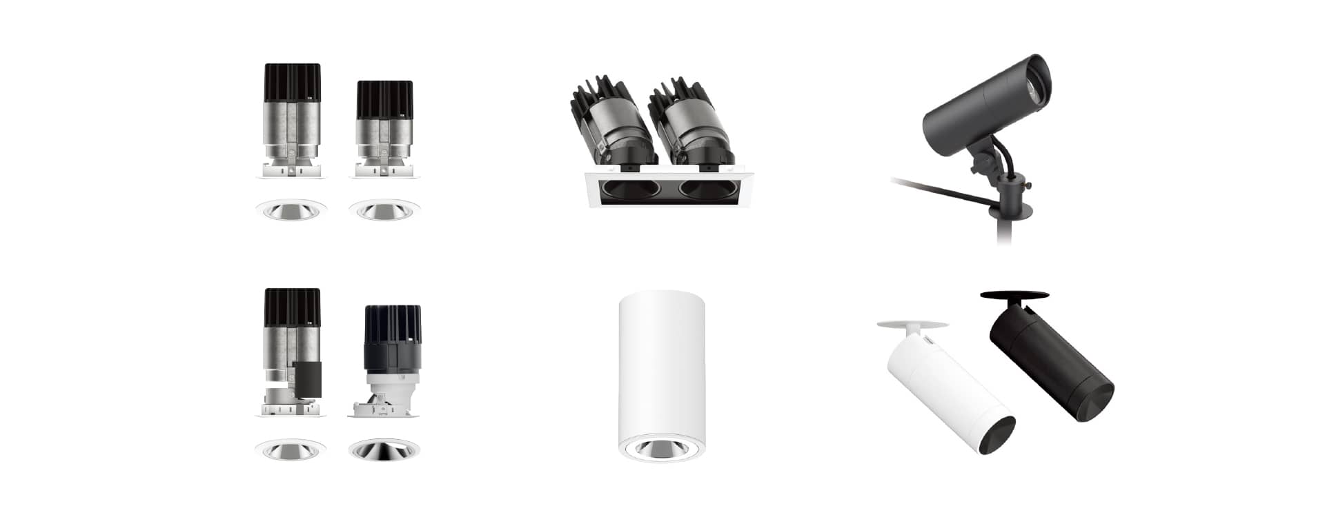 Endo Lighting architectural fixtures and spotlights