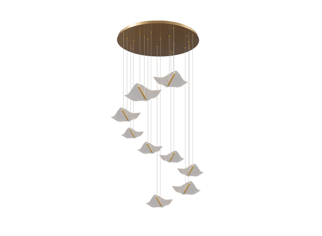 Tisva cascading luxury chandelier